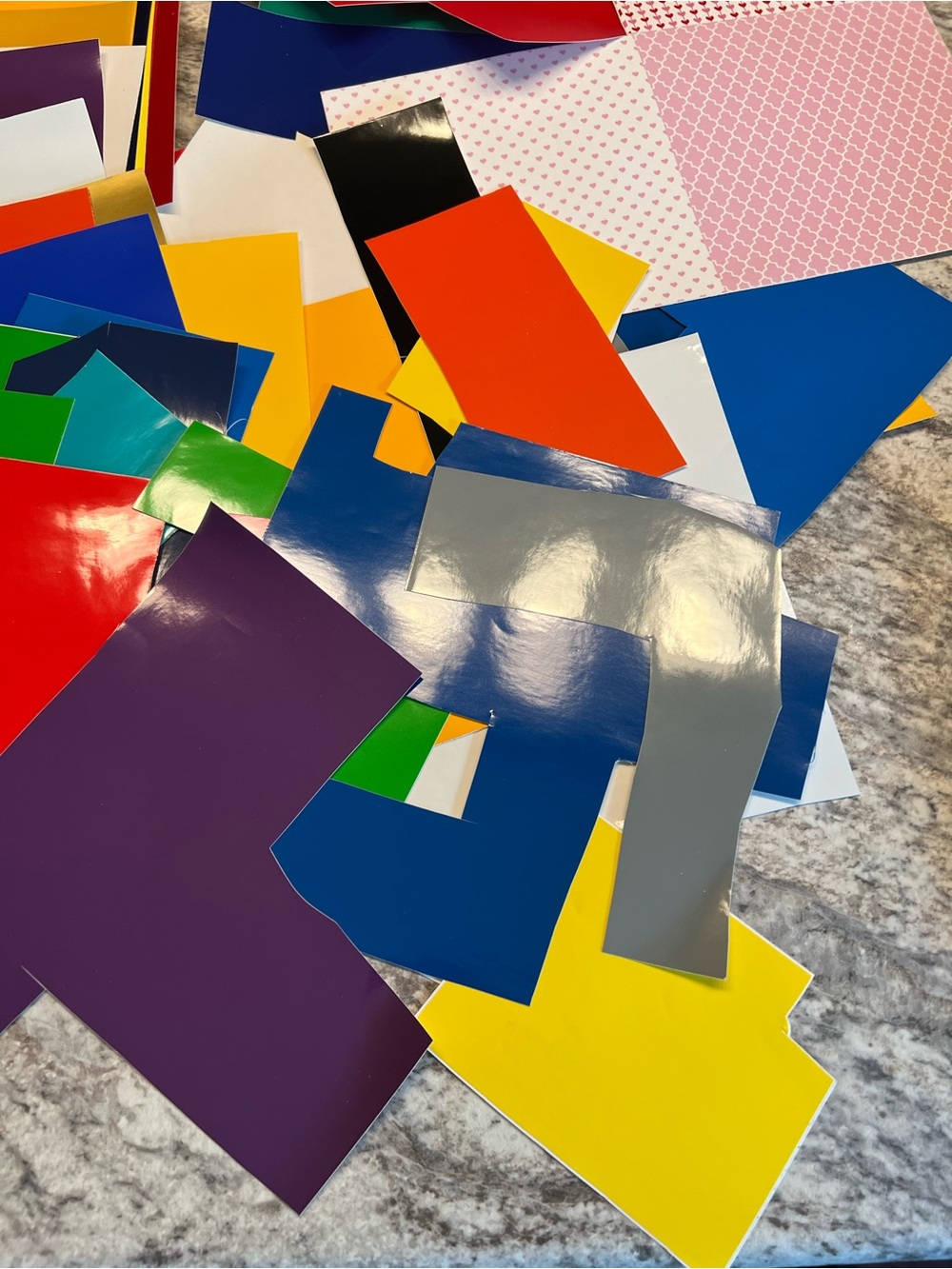 Craft Vinyl Sheets Multi-Color Assortment - Picture 3 of 5